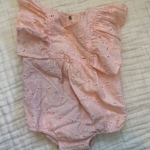 Pink Eyelet Baby Romper Cat & Jack